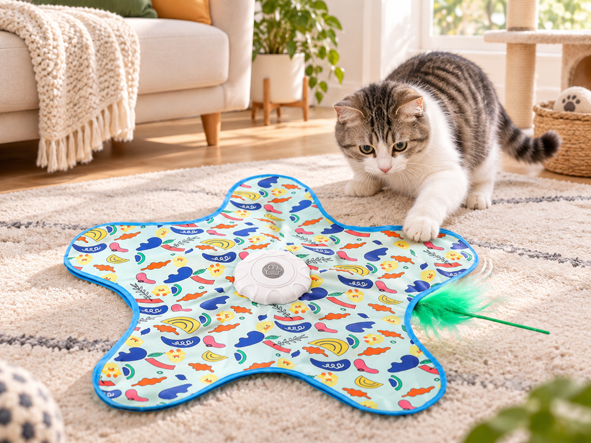AUTOMATIC INTERACTIVE CAT TOY